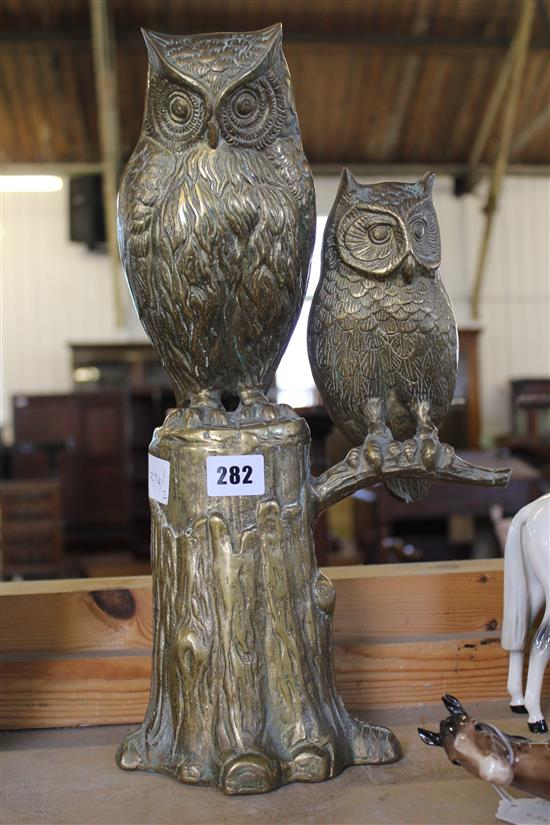 Brass group model of owls